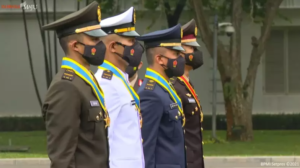 Jokowi Lantik Perwira TNI-Polri di Istana, Ini Daftar Adhi Makayasa 2021
