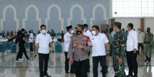 Vaksinasi di Convention Hall Banda Aceh Berjalan Sesuai Protokol Kesehatan