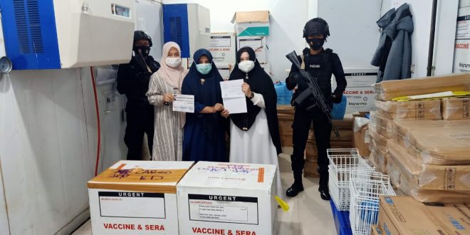 Atasi Kekosongan Stok, Aceh Terima Kiriman 38.300 Dosis Sinovac Atasi Kekosongan Stok, Aceh Terima Kiriman 38.300 Dosis Sinovac