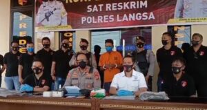 Polres Langsa Tangkap Pelaku Pembunuhan Ridhwan, Ini Motif Pelaku !!
