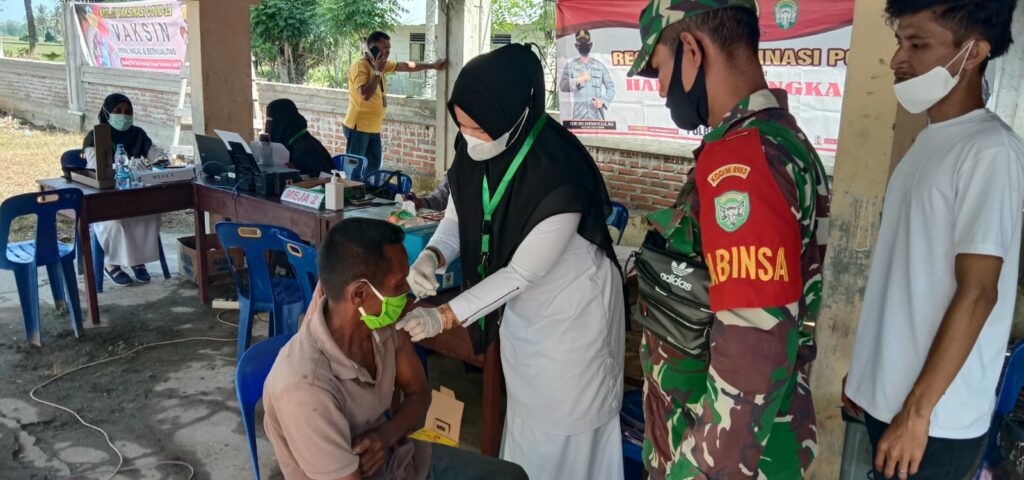 Setiap Hari, Sekitar 400 Warga Lhokseumawe Menjalani Vaksinasi