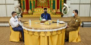 Bahas Hari Damai 15 Agustus, BRA Audiensi Dengan Gubernur Aceh