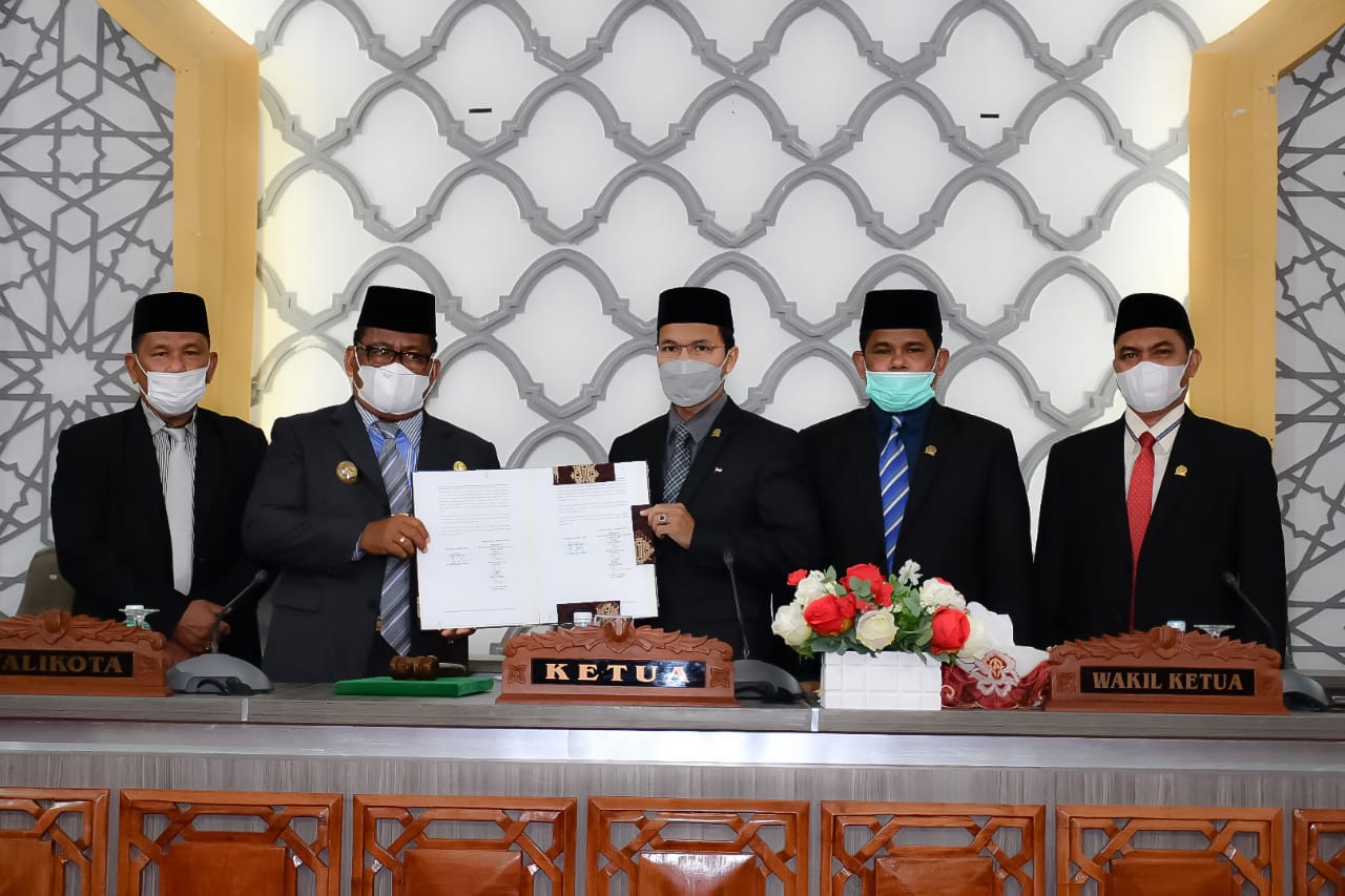 Wali Kota dan Ketua DPRK Banda Aceh Teken Kesepakatan KUA-PPAS 2022