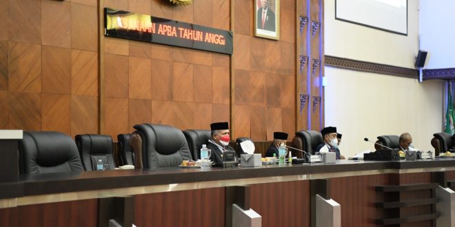 Empat Fraksi DPRA Terima Rancangan Qanun Pertanggungjawaban APBA 2020