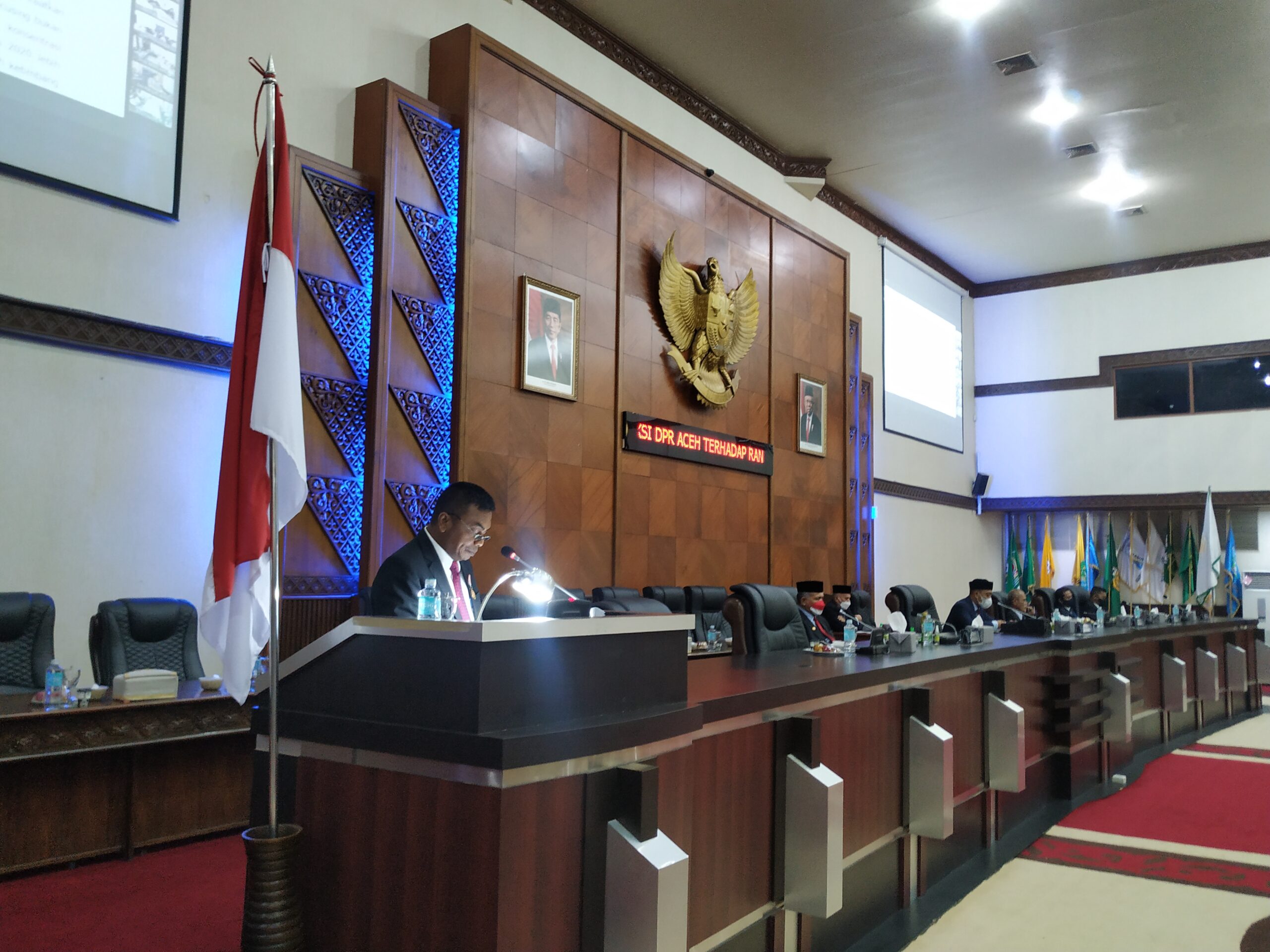 Lima Fraksi Tolak Rancangan Qanun Pertanggungjawaban APBA 2020