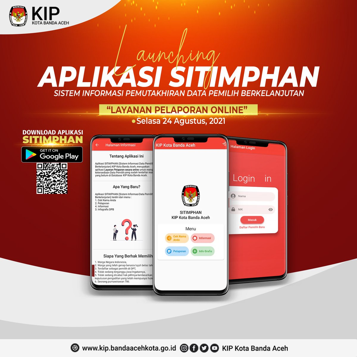 Wakil Ketua Komisi IV DPRK Tgk Januar Hasan Apresiasi Aplikasi “Sitimphan” KIP Banda Aceh