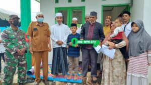 Tu Sop Serahkan Tiga Rumah BMU Untuk Janda Kurang Mampu di Pidie