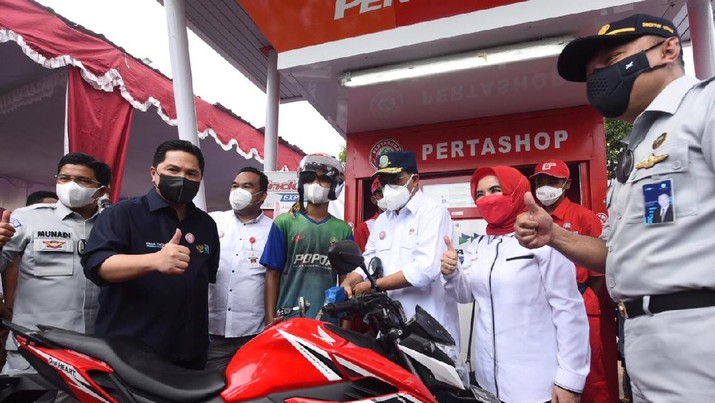 Menteri BUMN: Pertamina Akan Bangun 10 Ribu Pertashop