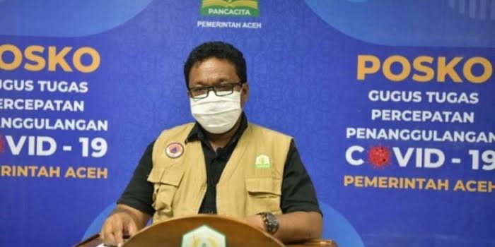 Lima Ribu Pasien Covid-19 Aktif di Aceh Masih Dalam Perawatan