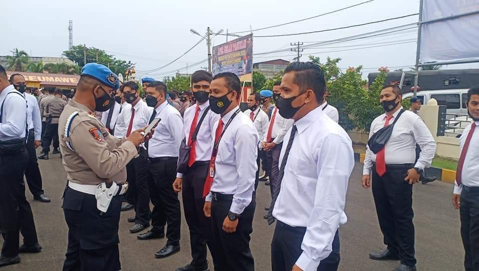 Soal Judi Online, Polres Lhokseumawe Periksa HP Personil
