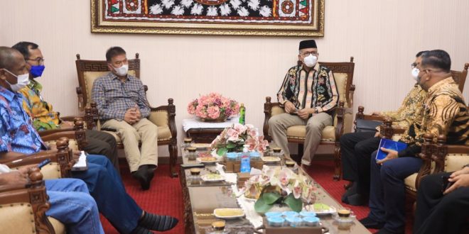 Direksi PT PIM Audiensi Dengan Gubernur Aceh