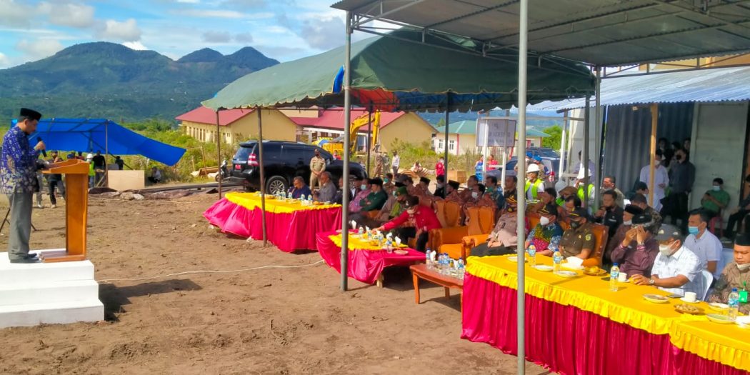 Gubernur Aceh Letakkan Batu Pertama Pembangunan Gedung Utama BMCC