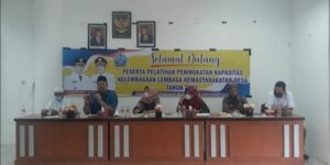 DPMG Aceh Latih Operator Gampong di Pijay Tentang Sipades dan Epdeskel