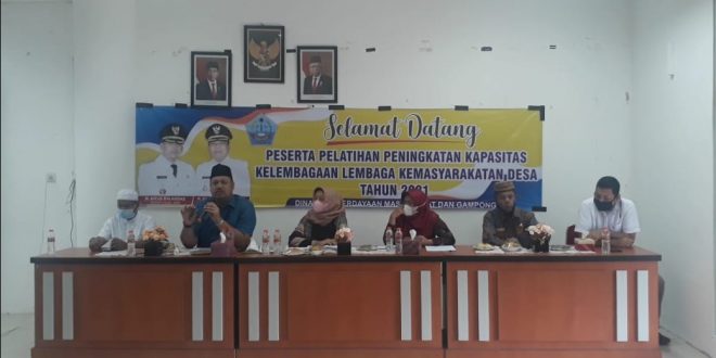DPMG Aceh Latih Operator Gampong di Pijay Tentang Sipades dan Epdeskel