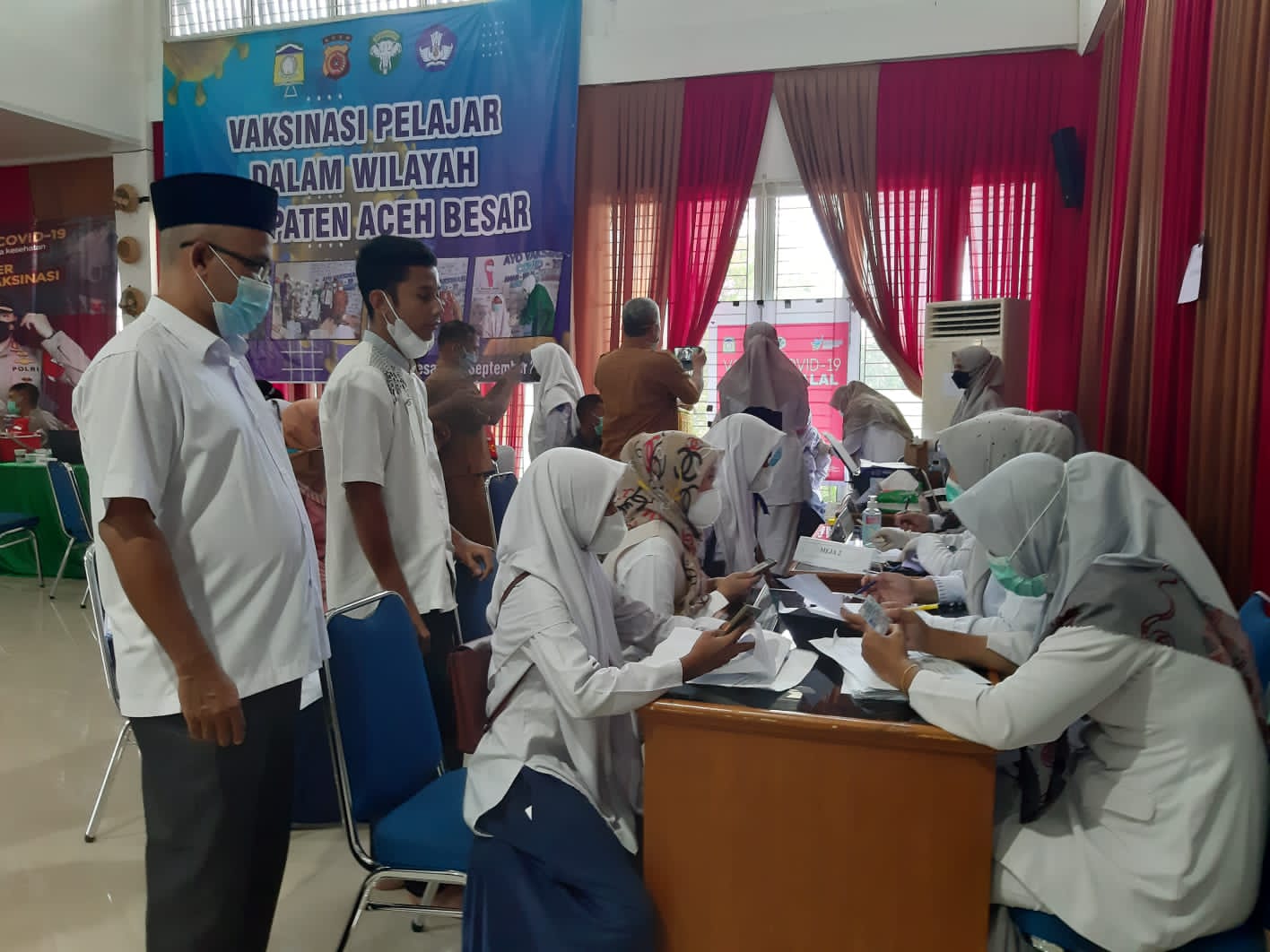 Gencarkan Vaksinasi, Kemenag Aceh Besar Kedepankan Edukasi