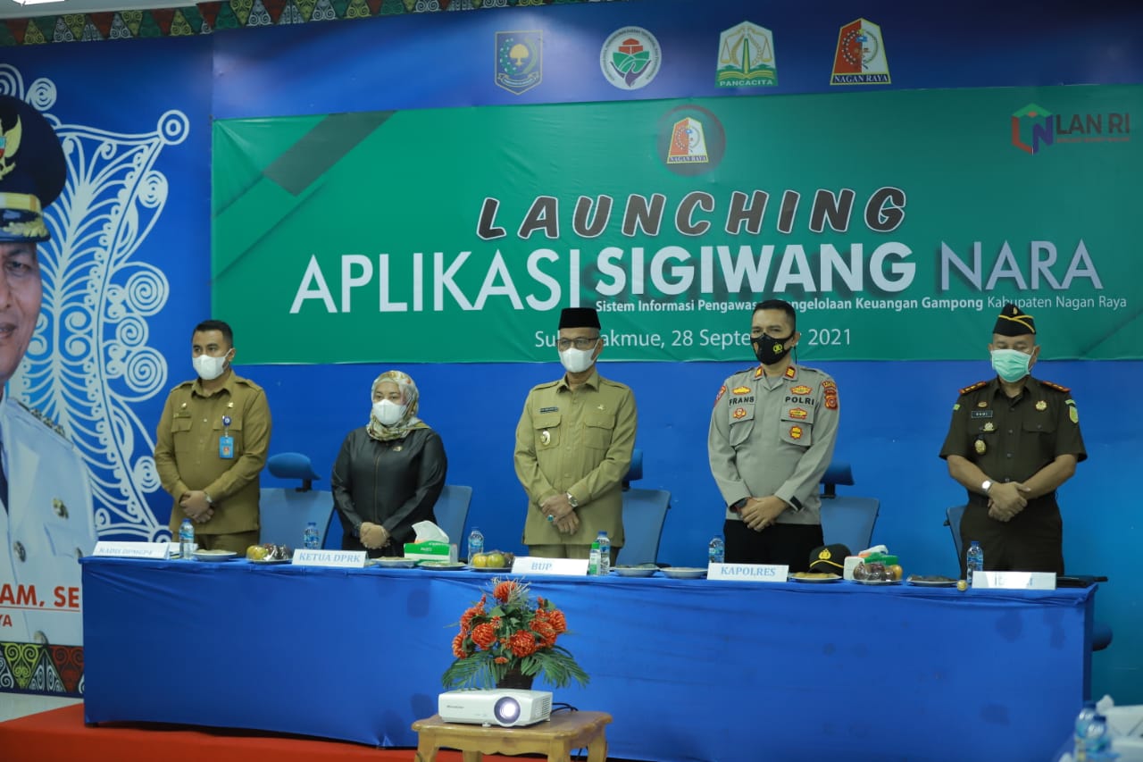 Cegah Penyelewengan Dana Desa, Pemkab Nagan Raya Luncurkan Aplikasi Sigiwang Nara