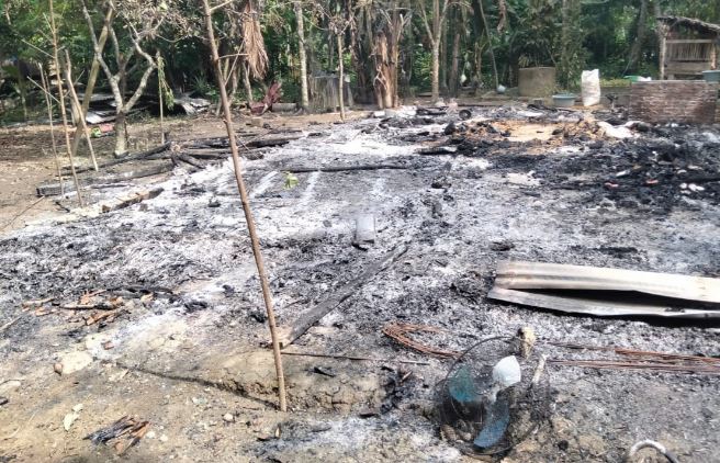 Pria di Aceh Utara Bakar Rumah Sendiri, Diduga Alami Gangguan Jiwa