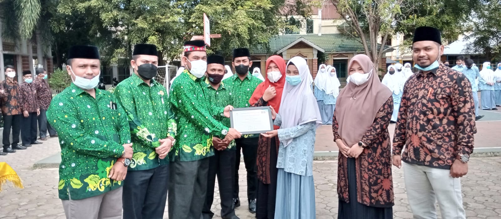 Pelaksanaan Upacara Hardikda Ke 62 di MAN 4 Aceh Besar Berlangsung Khidmat