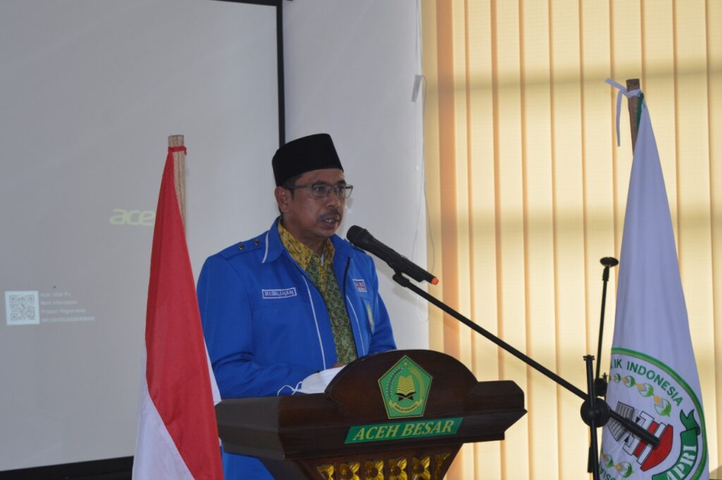 Kakanwil Kemenag Kukuhkan Kepengurusan Asosiasi Penghulu di Aceh Besar
