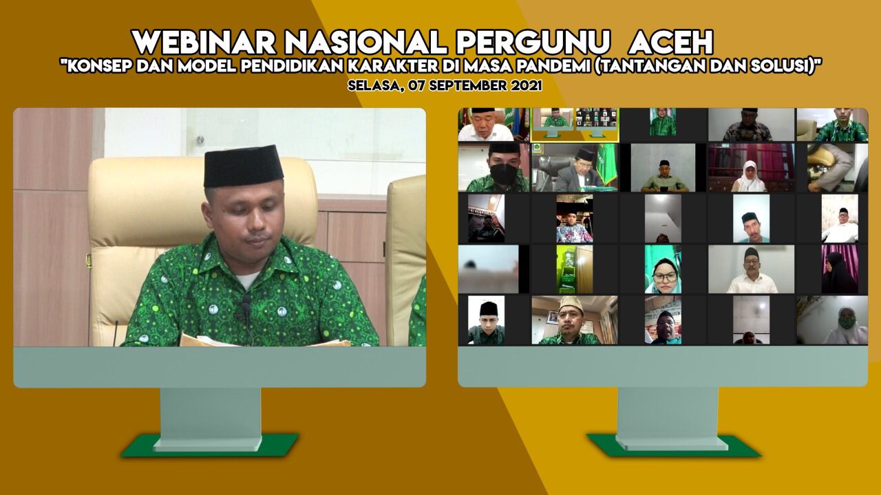 Pergunu Aceh Gelar Webinar Solusi Pendidikan Karakter di Masa Pandemi