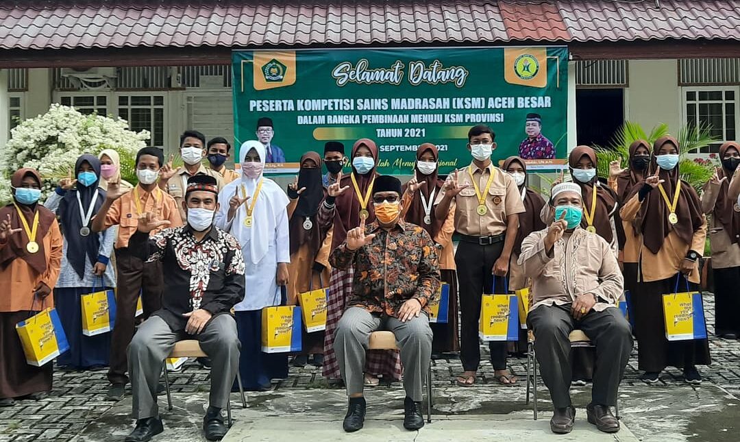 Kemenag Aceh Besar Lakukan Pembinaan Peserta Jelang KSM Tingkat Provinsi