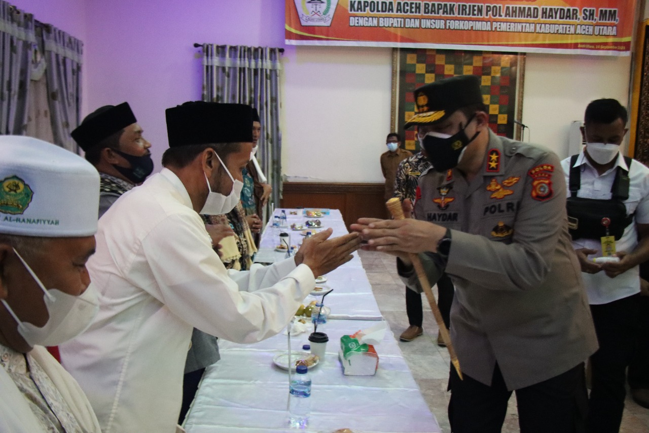 Kapolda Aceh: Peran Ulama Penting Untuk Edukasi Soal Vaksinasi