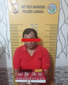 Polres Langsa Ringkus Seorang Pengedar Sabu-sabu