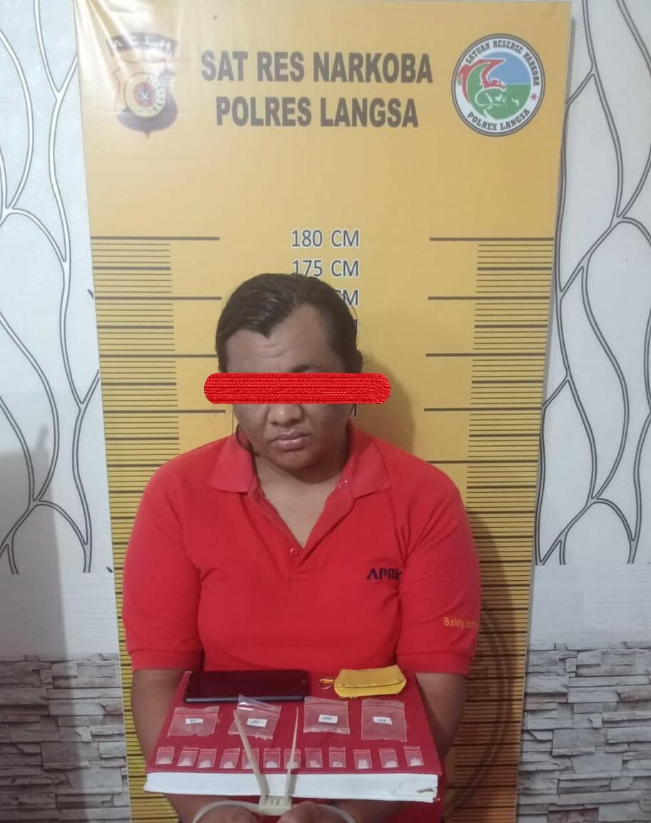 Polres Langsa Ringkus Seorang Pengedar Sabu-sabu