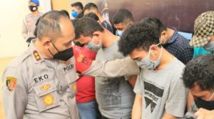 Polres Lhokseumawe Ringkus 22 Pemain Judi Online Chip High Domino