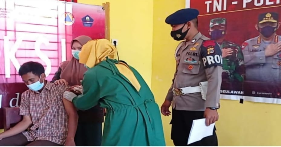 25 Ribu Remaja Vaksinasi Dosis Pertama di Aceh