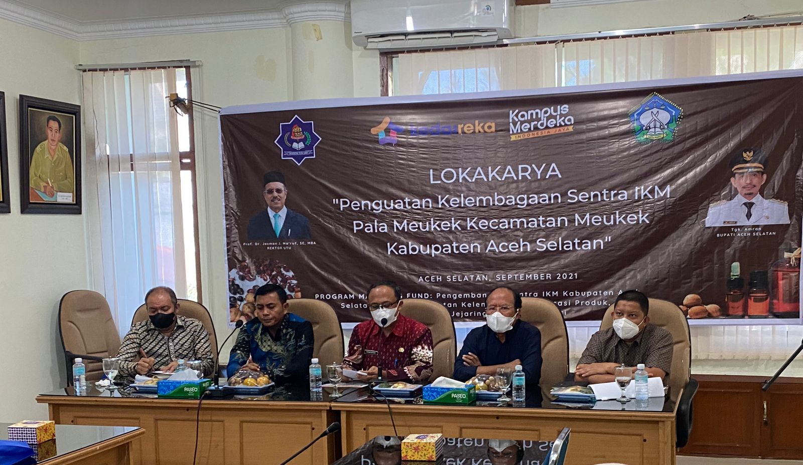 UTU Kerjasama Dengan Pemkab Aceh Selatan Launching Program Matching Fund