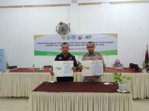 APIKES dan ATRO Yayasan Sihat Beurata Banda Aceh Tandatangani MoU Kemanusiaan Dengan ACT Aceh