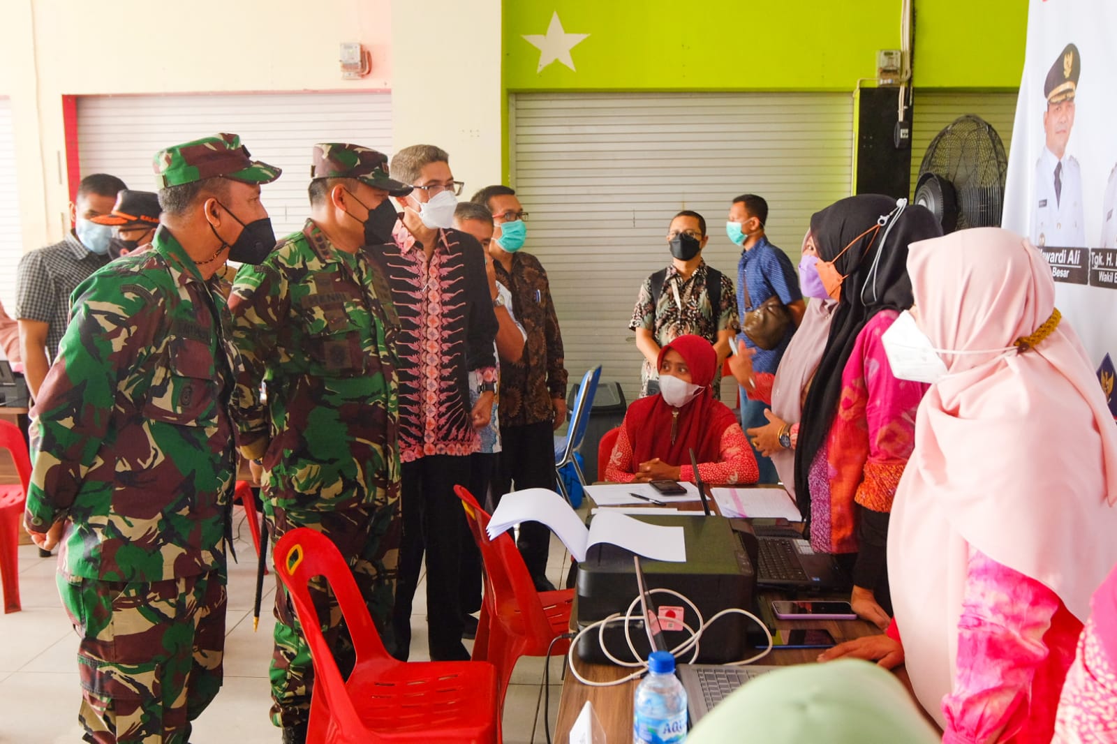 Aceh Besar Luncurkan Vaksinasi Covid-19 di Mal Pelayanan Publik