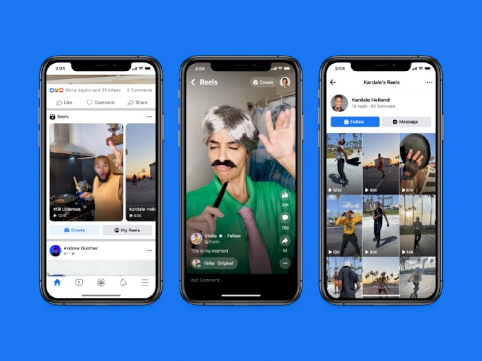 Setelah Instagram, Facebook Kini Juga Kedatangan Fitur Reels, TikTok Panas?