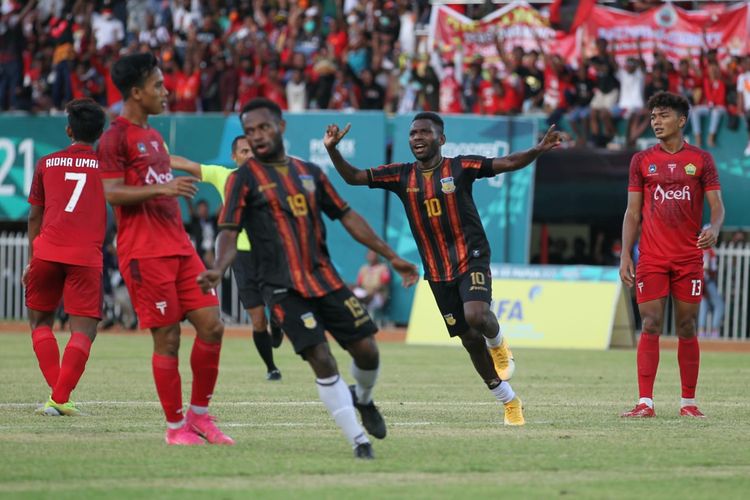 Final Sepakbola PON XX 2021: Aceh Kandas 0-2 Ditangan Papua