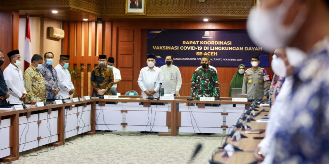 Ulama Aceh Dukung Vaksinasi di Lingkungan Dayah