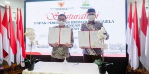 Pemerintah Aceh Teken MoU Pembinaan Ideologi Pancasila