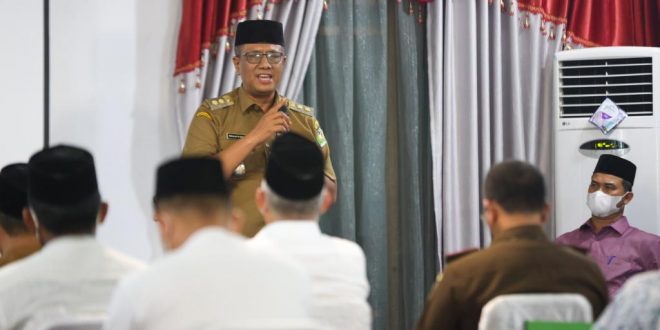 Wabup Pidie Ajak Pimpinan Dayah Sukseskan Vaksinasi Santri