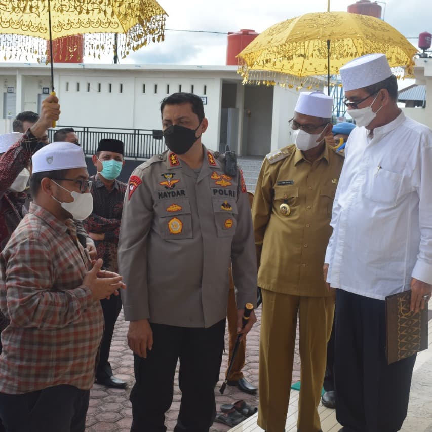 Kapolda Aceh Ziarah Ke Makam Habib Muda Seunagan
