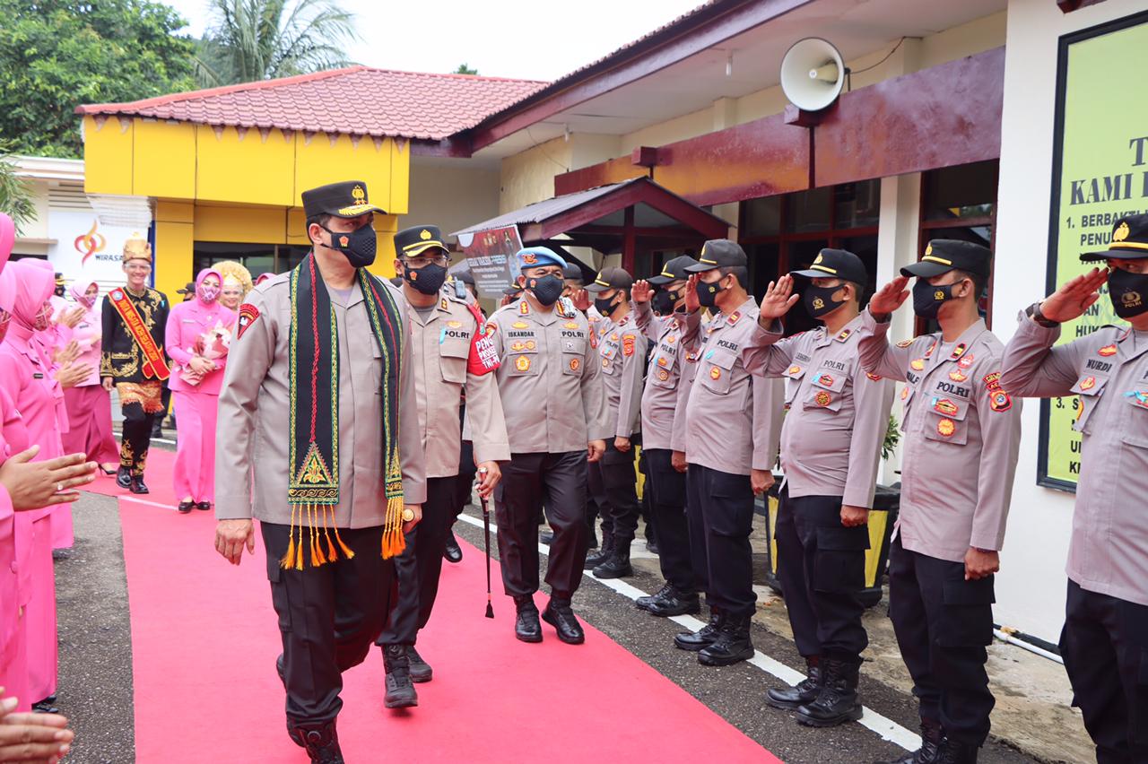 Kapolda Minta Polres Aceh Selatan Tingkatkan Capaian Vaksinasi