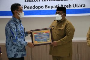 Pemkab Aceh Utara Terima Piagam WTP Dari Kementerian Keuangan