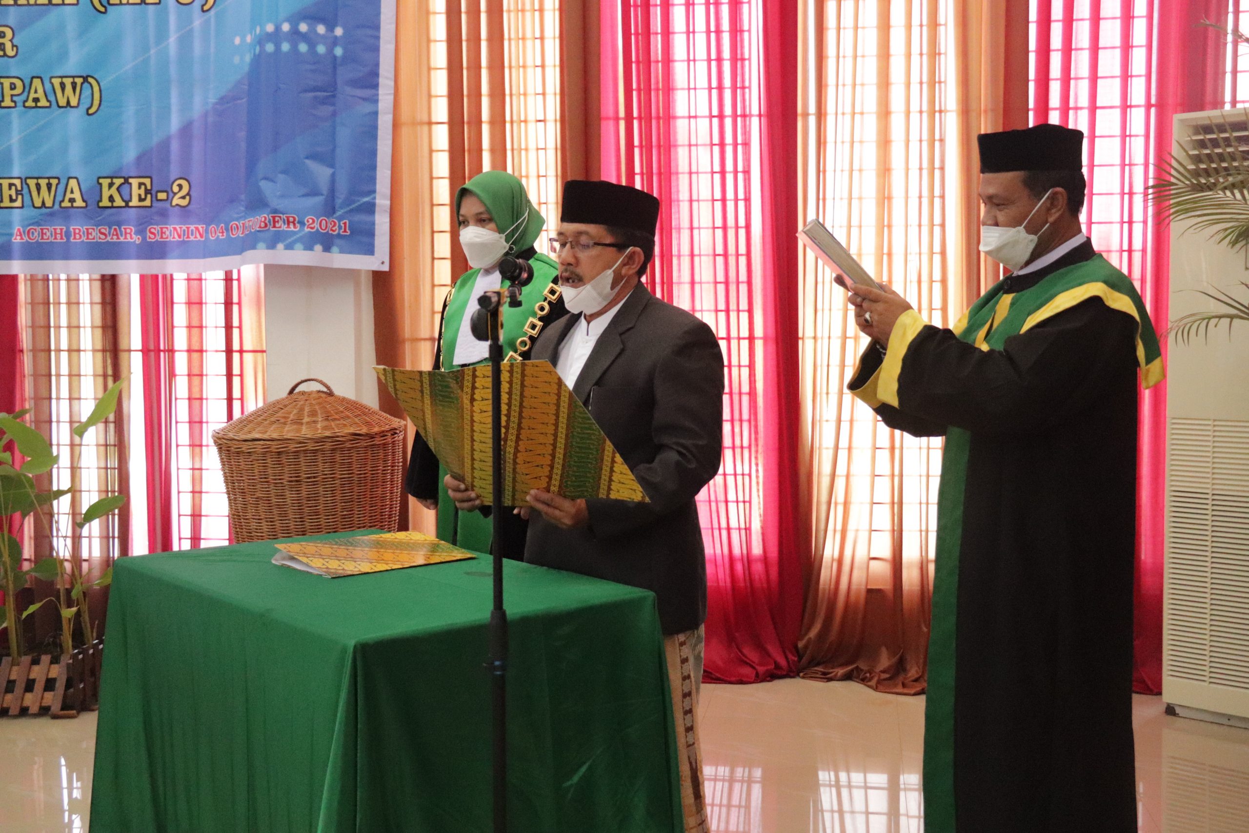 Ketua MPU Aceh Besar Tgk Bustami Mendukung Program Vaksinasi Pemerintah