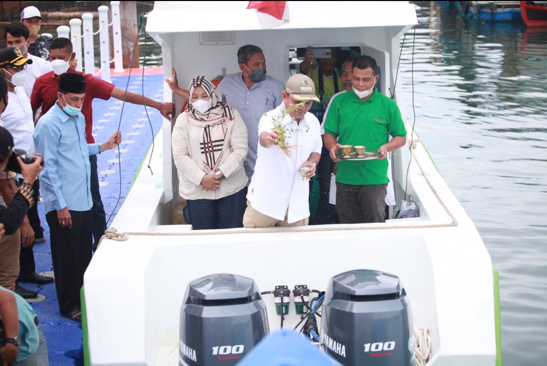 “Dipeusijuek” Bupati Mawardi, Kini Warga Pulo Aceh Miliki Ambulance Laut