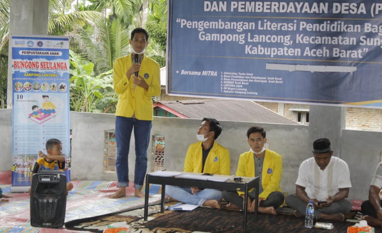 Kembangkan Literasi, Tim PHP2D Himadistra Gelar Pelatihan Bagi Orang Tua dan Remaja