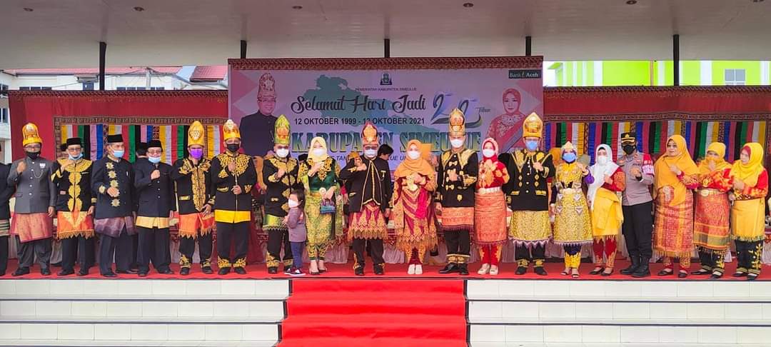 Upacara HUT ke-22 Simeulue Berjalan Khidmat, Bupati Sampaikan Pesan Ini
