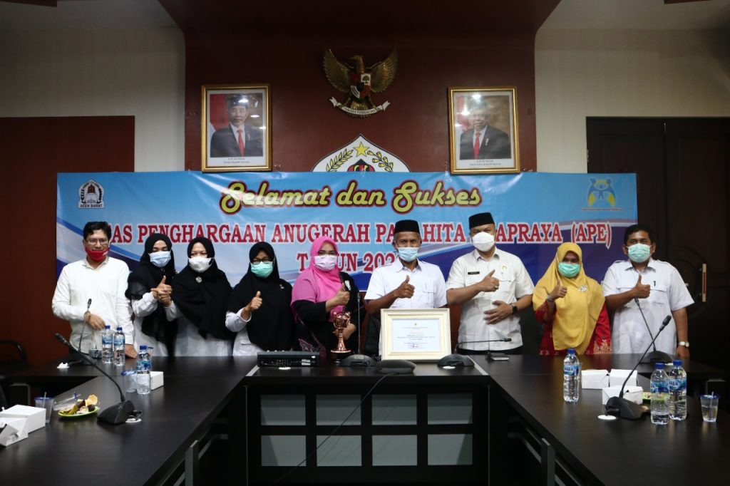 Pemkab Aceh Barat Raih Penghargaan Anugerah Parahita Ekapraya 2020