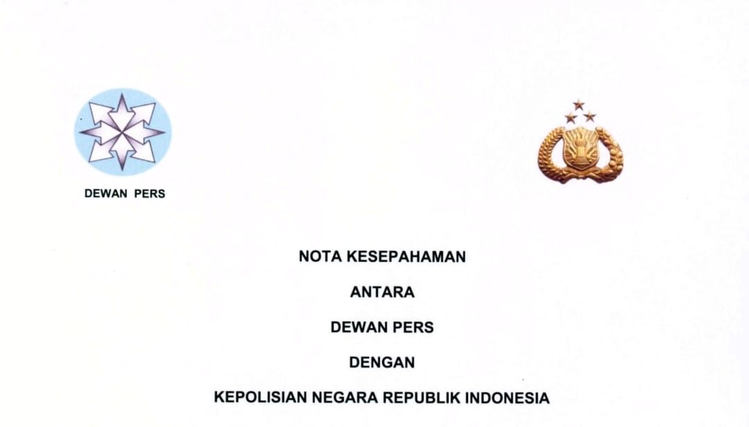Dewan Pers dan Polri Teken MoU Nota Kesepahaman, Ini Poinnya