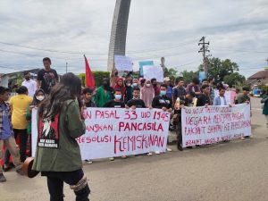 Demo di Lhokseumawe, LMND Nilai Program Food Estate Pemborosan Uang Negara
