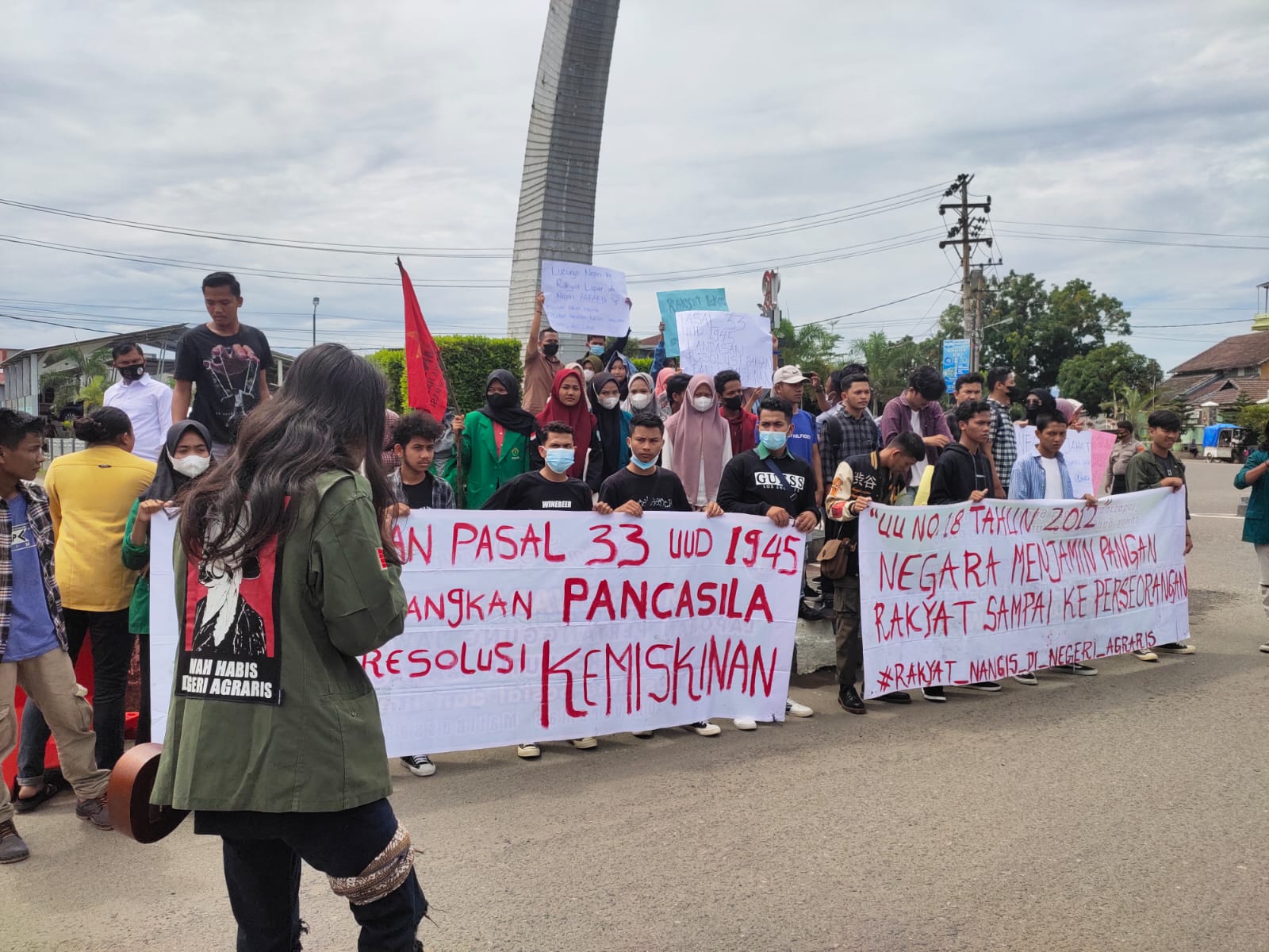 Demo di Lhokseumawe, LMND Nilai Program Food Estate Pemborosan Uang Negara