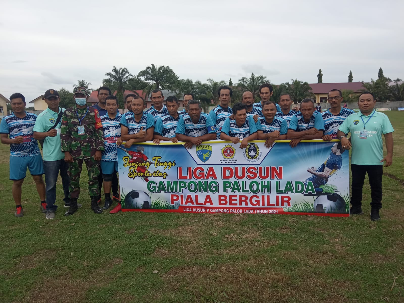 Gampong Paloh Lada Gelar Turnamen Bola Antar Dusun